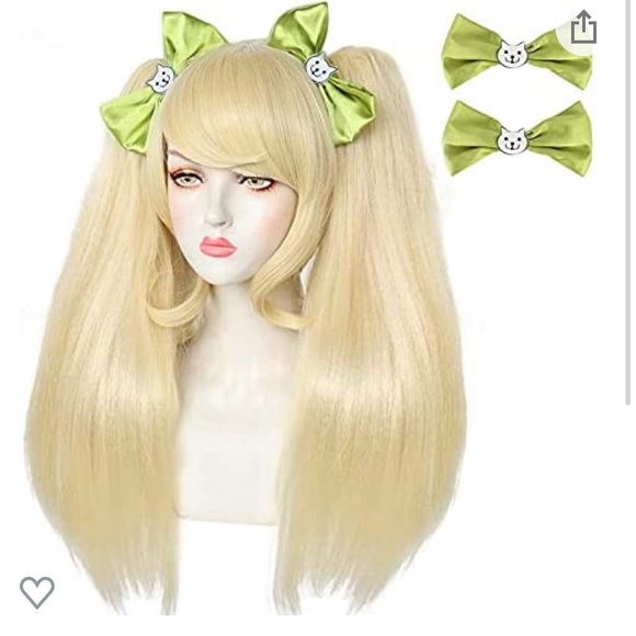 Accessories - Blonde cosplay wig with pigtails
